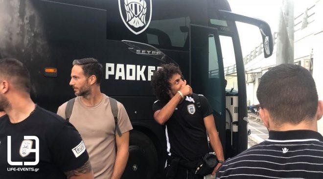 Επέστρεψε στη Θεσσαλονίκη ο θριαμβευτής ΠΑΟΚ (ΦΩΤΟ)