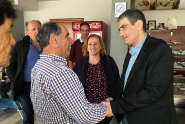 Περιοδεία του Χρ. Γιαννούλη στην Πιερία