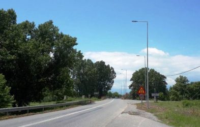 Εργασίες συντήρησης στην παλιά Εθνική Οδό Θεσσαλονίκης – Καβάλας