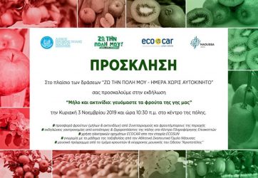 Νάουσα: «Mήλο και ακτινίδιο: γευόμαστε τα φρούτα της γης μας»