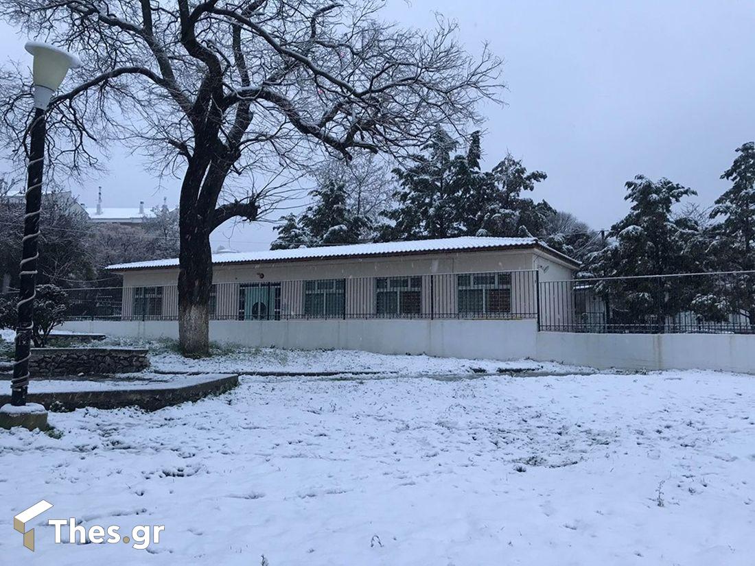χιόνι Θεσσαλονίκη χιόνια καιρός