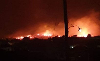 Φωτιά στην Κορινθία – Ολονύκτια μάχη με πάνω από 55 χιλιάδες στρέμματα γης καμένα
