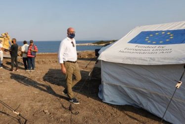 Σαρλ Μισέλ από Λέσβο: «Πρέπει να αναλάβουμε τις ευθύνες μας»