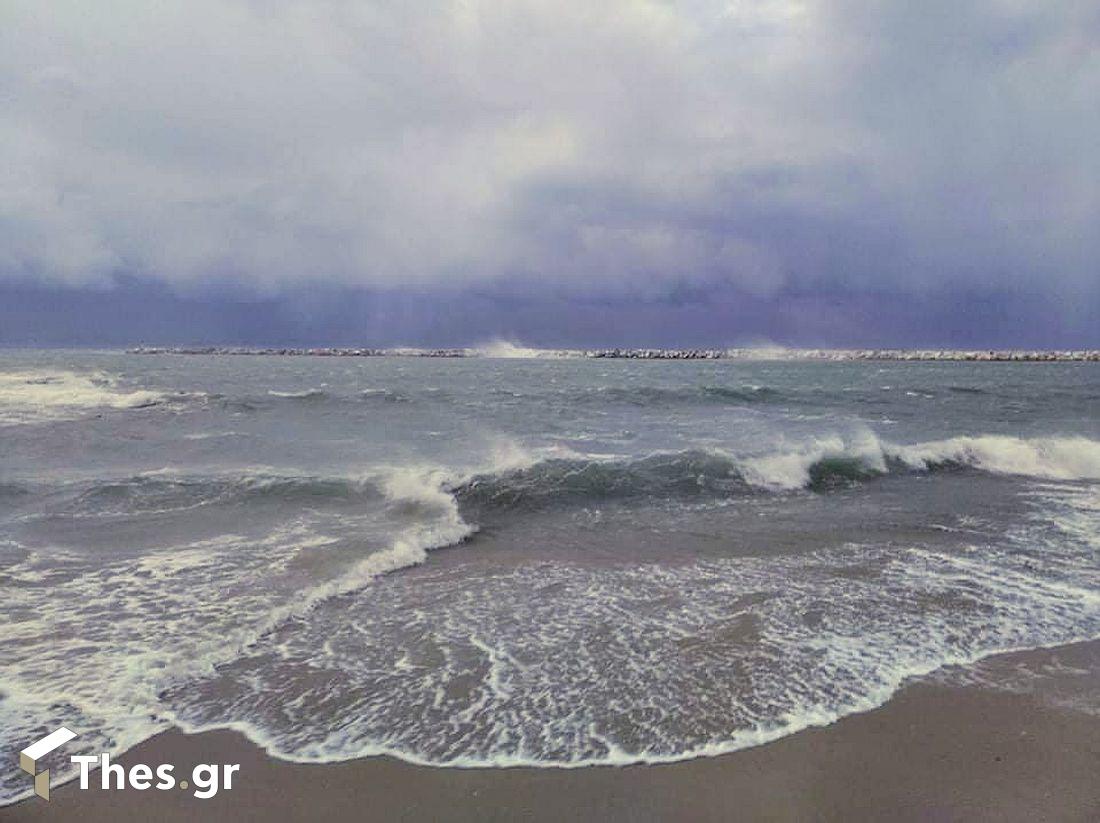 καιρός θάλασσα κύματα άνεμος