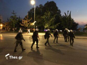 Θεσσαλονίκη: 9 συλλήψεις και 6 προσαγωγές στις σημερινές κινητοποιήσεις