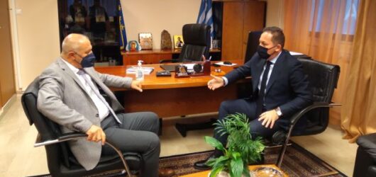 Eπίσκεψη Στέλιου Πέτσα στο δήμο Λαγκαδά
