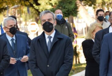 Θεσσαλονίκη: Ο Κωνσταντίνος Ζέρβας στις εκδηλώσεις για τον εορτασμό των Ενόπλων Δυνάμεων (ΦΩΤΟ)