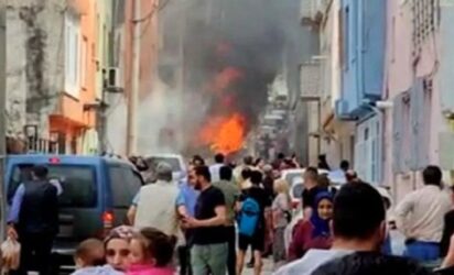 Τουρκία: Αεροσκάφος έπεσε σε συνοικία στην Προύσα – Δύο οι νεκροί