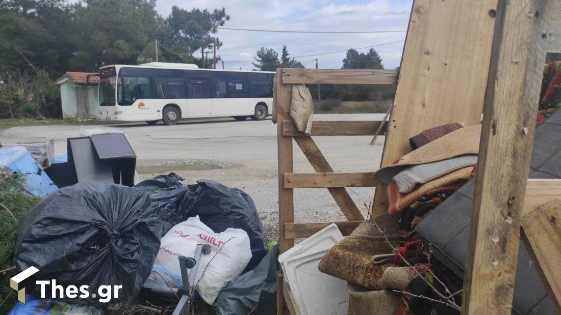 τέρμα αστικών λεωφορείων στο Φίλυρο Θεσσαλονίκης