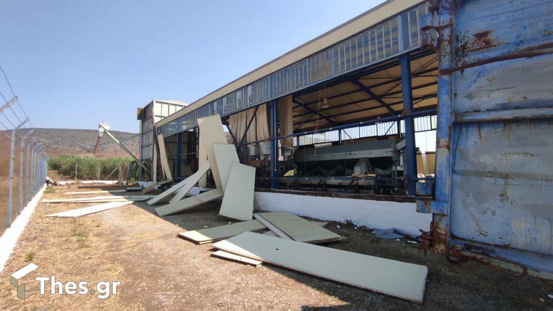 Βόλος Νέα Αγχίαλος εκρήξεις φωτιές
