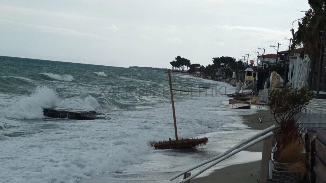 κακοκαιρία Daniel Χαλκιδική