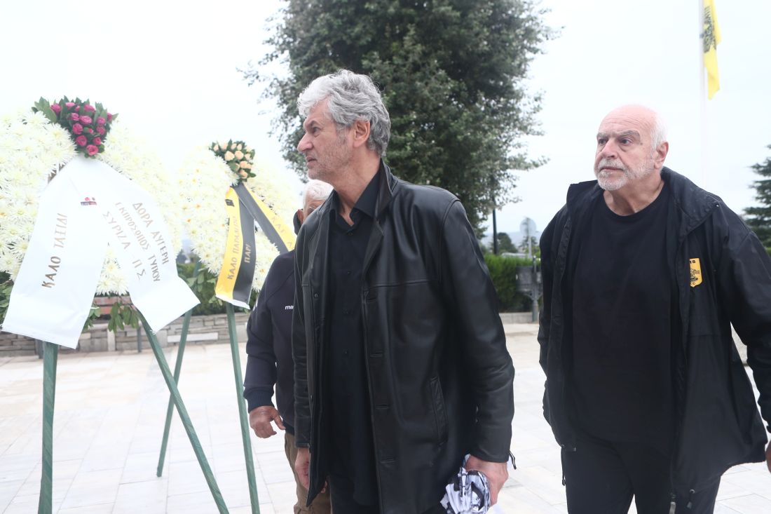 Πάρις Καλημερίδης κηδεία