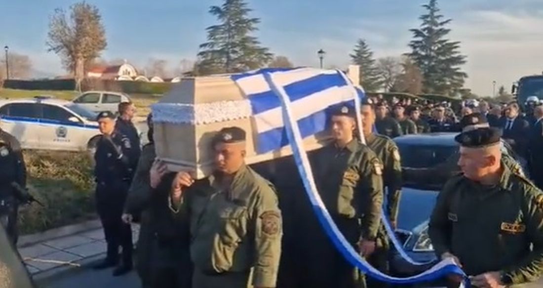 κηδεία αστυνομικού Θεσσαλονίκη