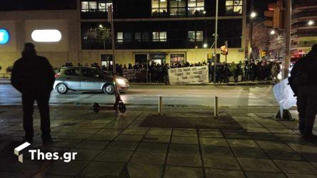 Θεσσαλονίκη: Αντιφασιστική συγκέντρωση διαμαρτυρίας έξω από την ΕΡΤ3 (ΦΩΤΟ)
