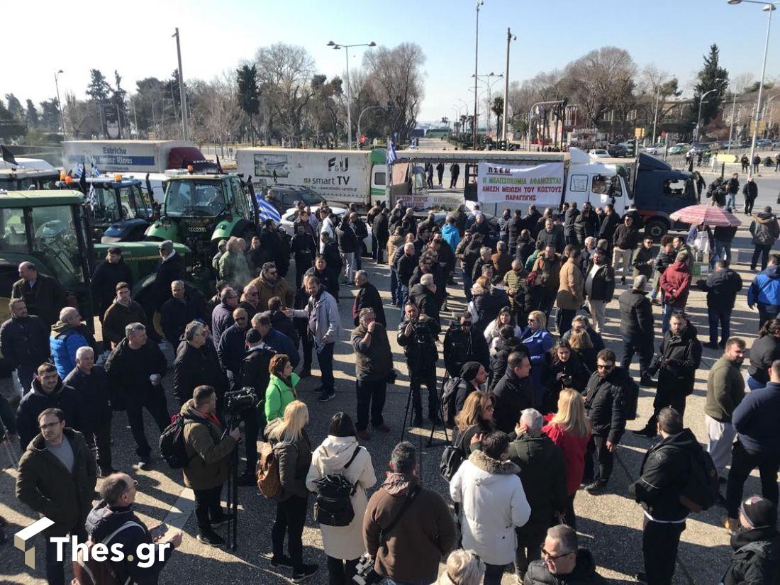 Θεσσαλονίκη αγρότες τρακτέρ Agrotica