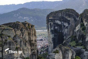 Μετέωρα βράχοι θέα Meteora view Καλαμπάκα