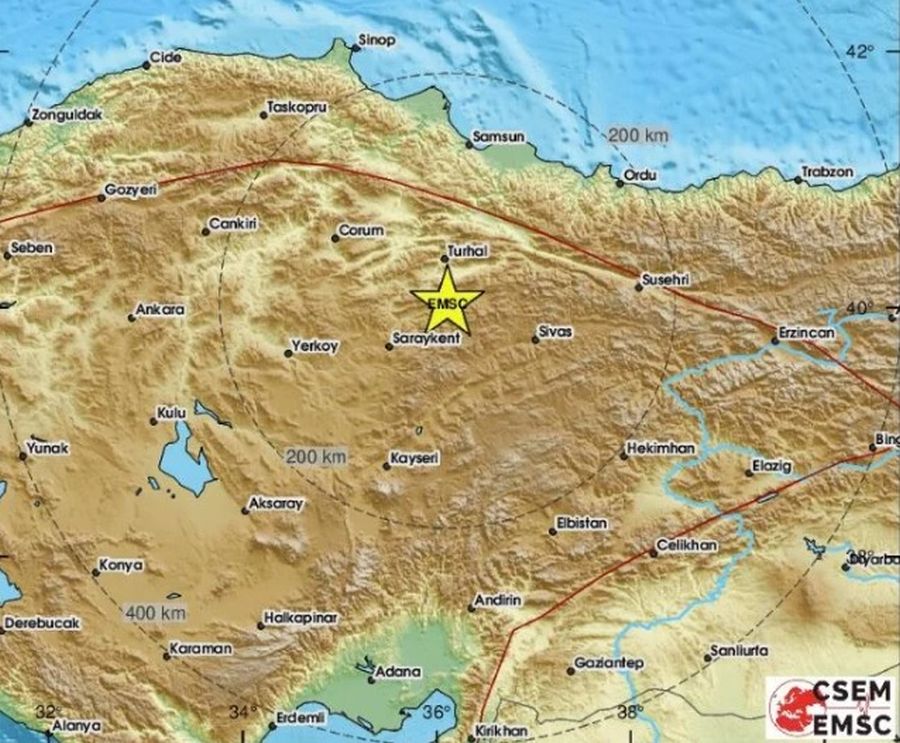 σεισμός Τουρκία 