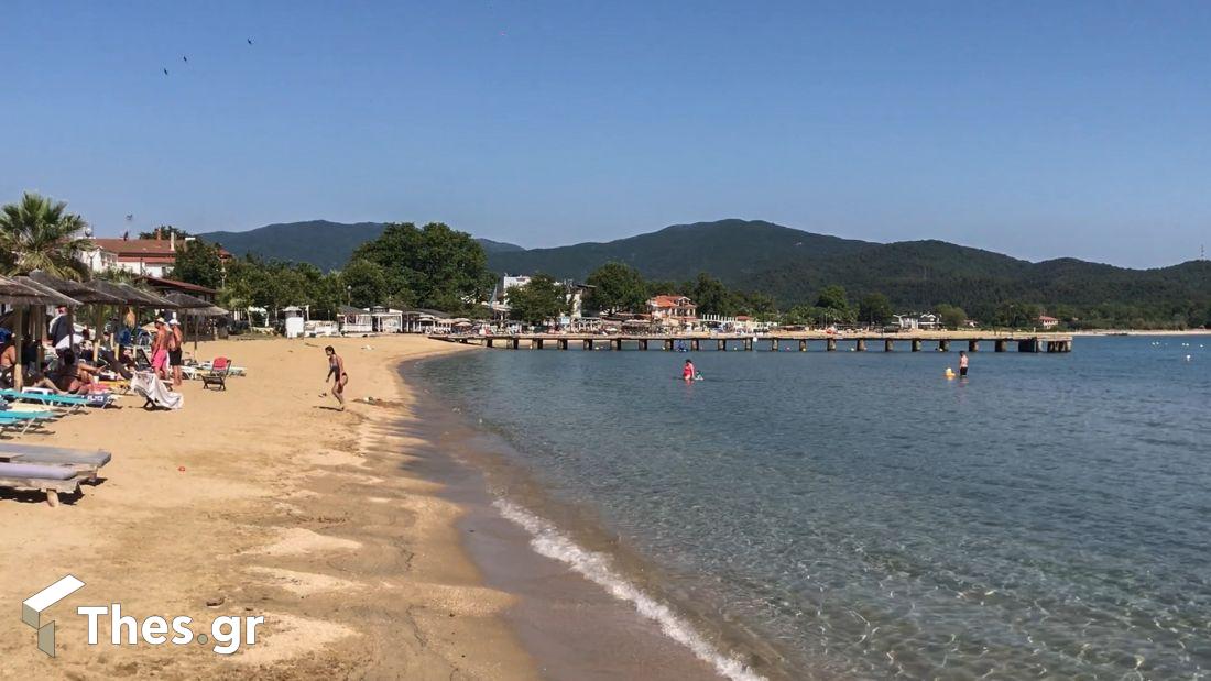 Ολυμπιάδα χωριό Χαλκιδική καλοκαίρι διακοπές παραλία μπάνιο Olympiada Chalkidiki Summer