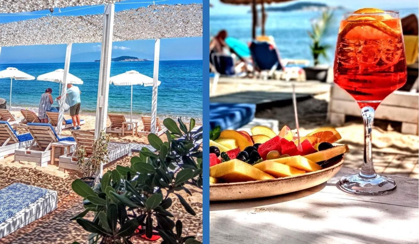 Perroquet All Day Beach Bar/Cafe Παραλία Ολυμπιάδας Ολυμπιάδα Χαλκιδική καλοκαίρι διακοπές Summer Olympiada Chalkidiki Halkidiki