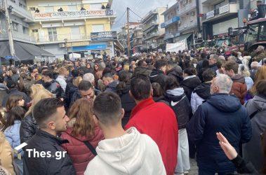 Συλλαλητήριο για τα Τέμπη στα Γιαννιτσά με μεγάλη συμμετοχή (ΒΙΝΤΕΟ)