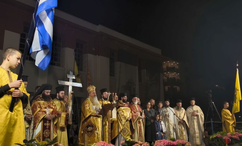 Συνάντηση Επιταφίων στην Καλαμαριά